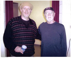 T.J. English with George Carlin