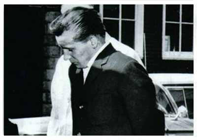 Jimmy Coonan is arrested during the Coonan-Spillane
wars of the late-1960s.